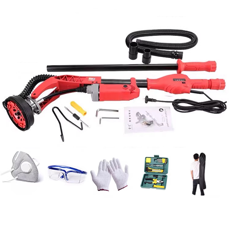 Planer Handheld Electric - Handgeführter Wandschleifer für Decken/Wände/Böden, Grobfräser 180