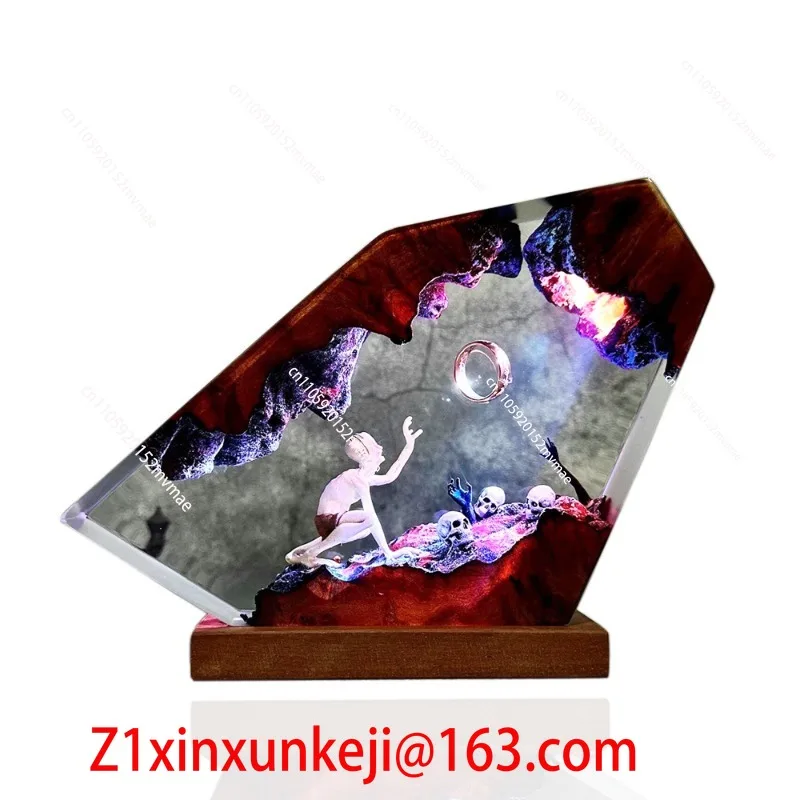 Power Tools World - Gollum Power Ring Epoxid-Licht Dunkler Herrscher