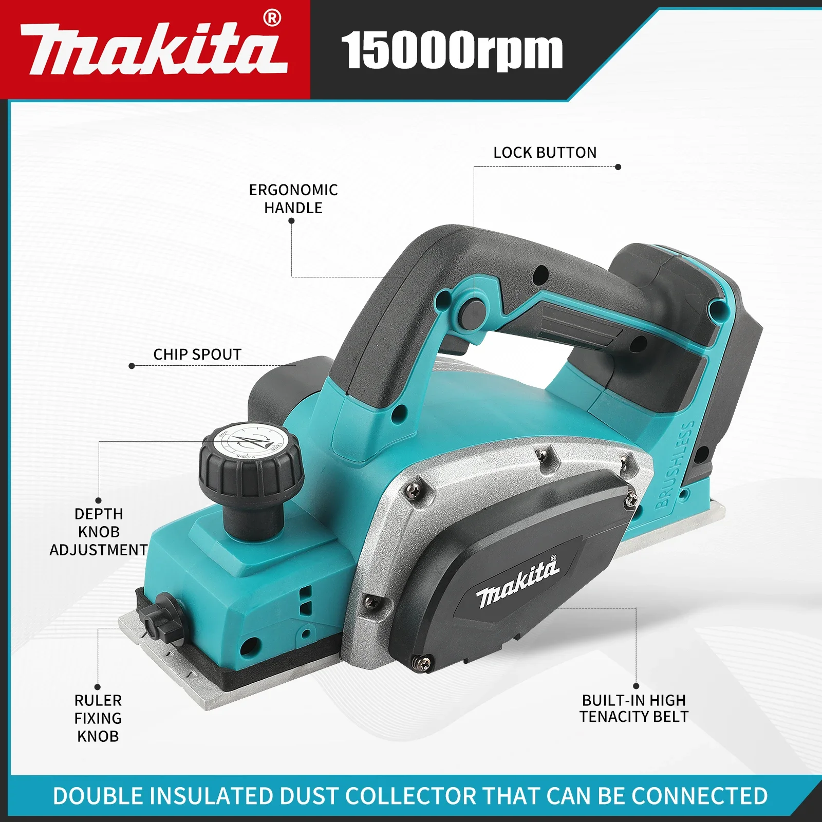 DKP180 Bürstenloser, kabellose – Planer Handheld Electric Bewertung und Preis