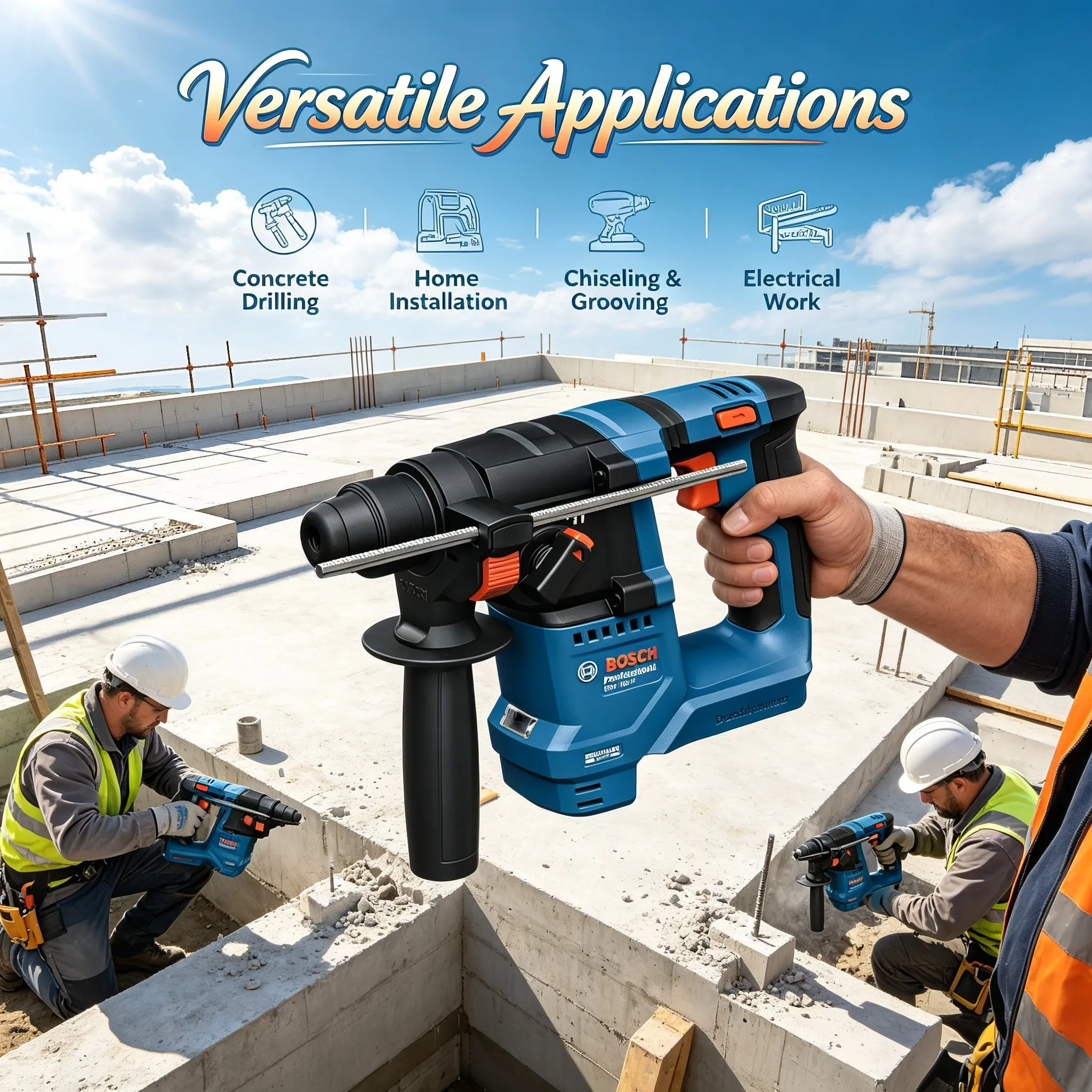 BOSCH GBH 18V-18 Akku-Bohrhamm – Power Tools Professional Bewertung und Preis