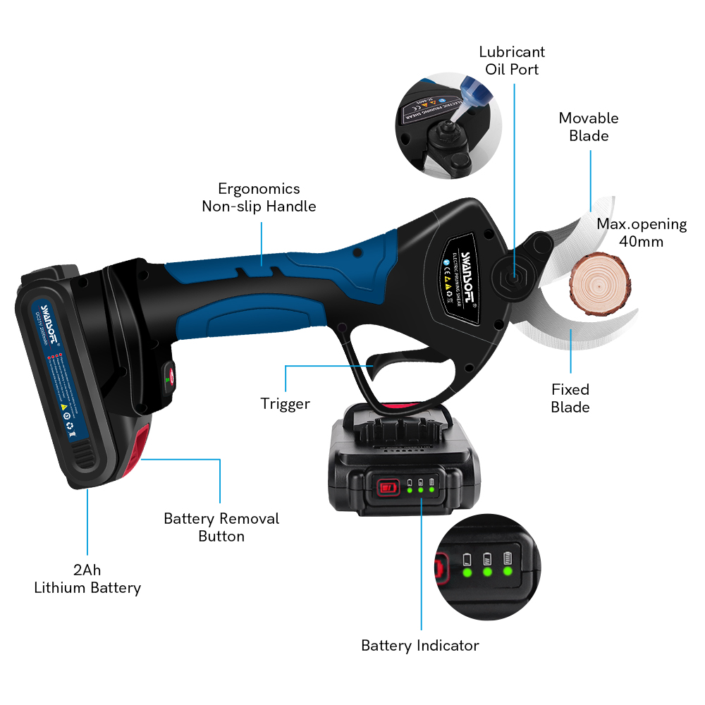 Elektrische Gartenschere, 40 m – Power Tools In Electrical Bewertung und Preis