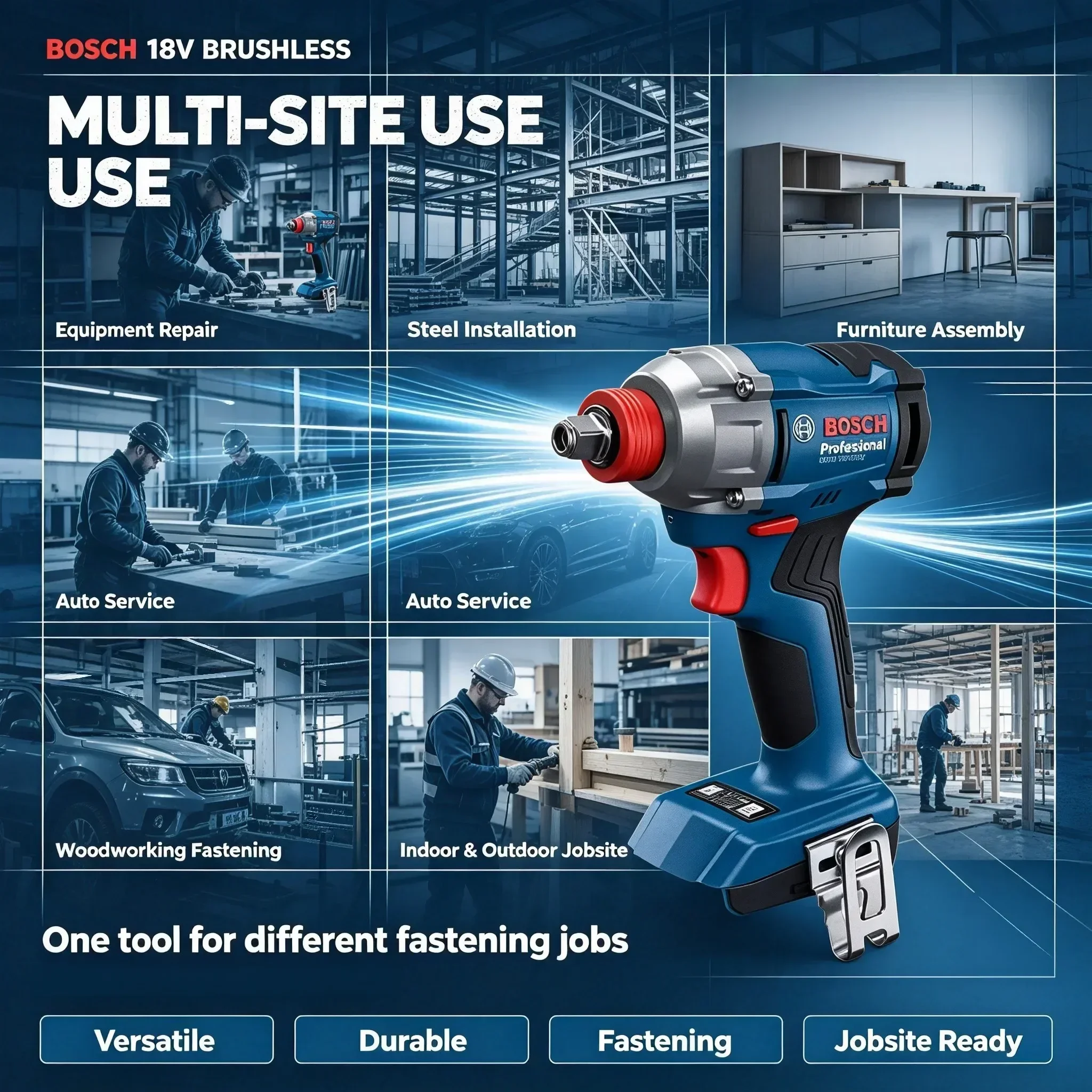 Bosch GDX 18V-285 Akku-Schlags – Power Tools Professional Bewertung und Preis
