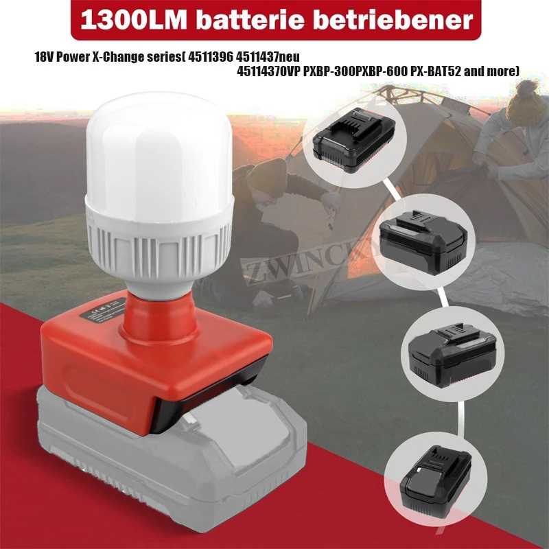Tragbare Werkzeugleuchte geeig – Power Xchange Tools Bewertung und Preis
