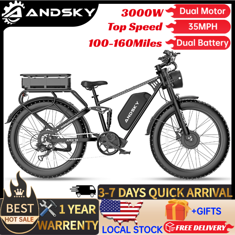 ANDSKY Apex50 AWD Elektrofahrr – Power Tools World Bewertung und Preis